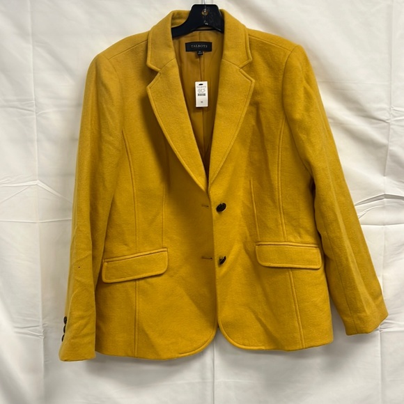 Talbots Jackets & Coats Talbots Mustard Yellow Blazer Size 6 Poshmark